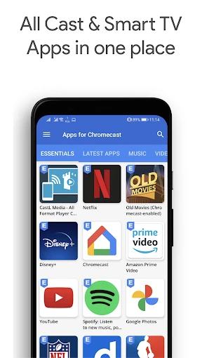 Apps 4 Chromecast & Android TV screenshot
