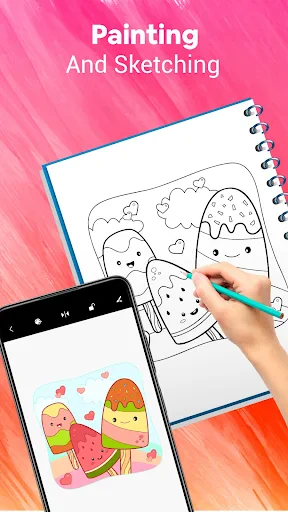 AR Draw Sketch: Paint & Trace screenshot