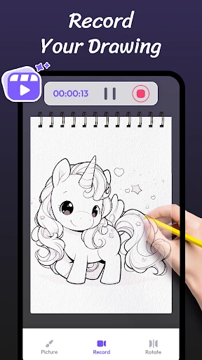 AR Drawing Paint Sketch Trace screenshot