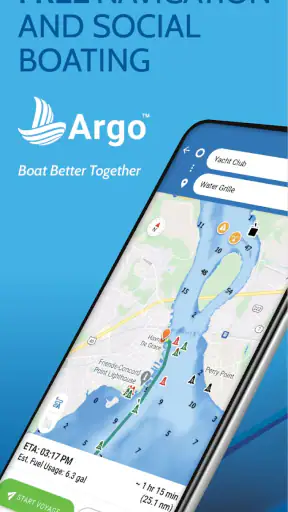 Argo - #1 Boat Navigation App screenshot