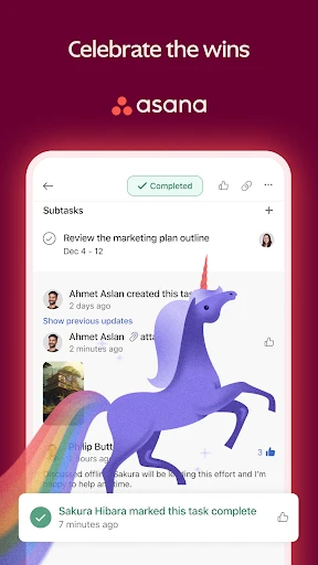 Asana: Where work connects screenshot
