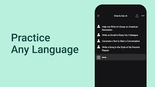 Ask AI - Chat with AI Chatbot screenshot