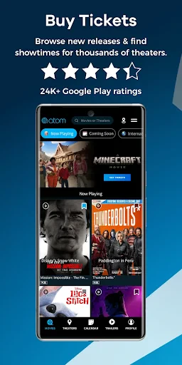 Atom - Movie Tickets & Times screenshot