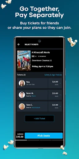 Atom - Movie Tickets & Times screenshot