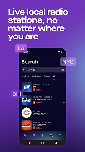 Audacy: Radio & Sports Talk screenshot