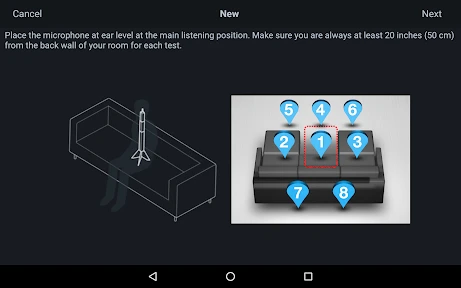 Audyssey MultEQ Editor app screenshot