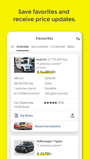 AutoScout24: Buy & sell cars screenshot