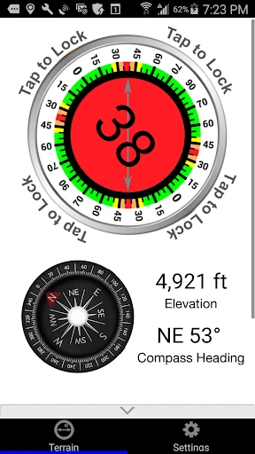 Avalanche Inclinometer screenshot