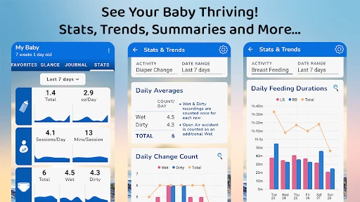Baby & Breastfeeding Tracker screenshot