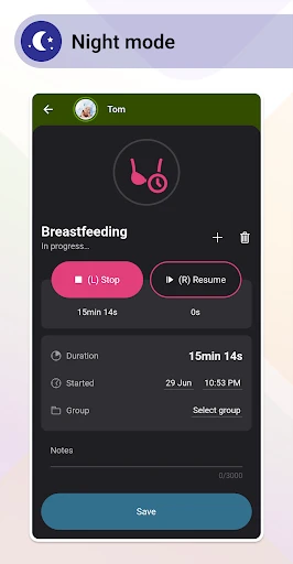 Baby Daybook - Newborn Tracker screenshot
