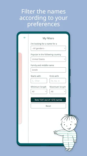 Baby Names / First Names 2025 screenshot
