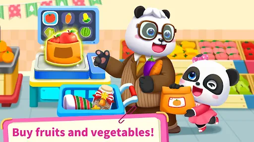 Baby Panda's Supermarket screenshot