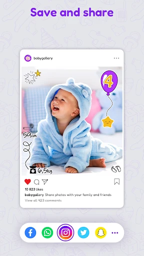Baby Photo Editor screenshot