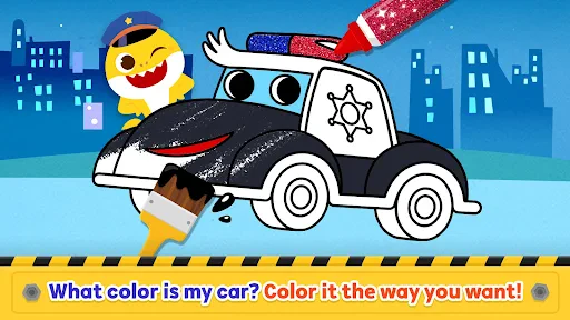 Baby Shark Car Town: Kid Games screenshot