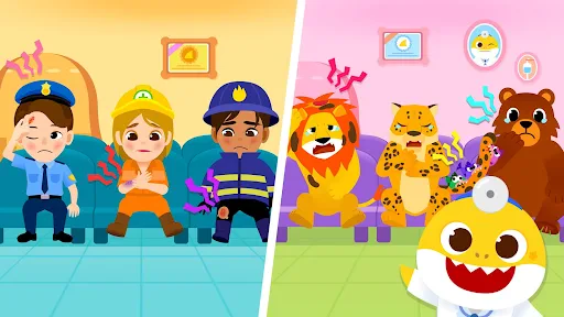 Baby Shark Hospital Play: Game screenshot