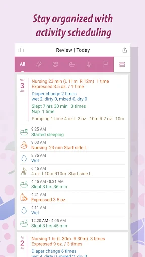 Baby Tracker - Newborn Log screenshot