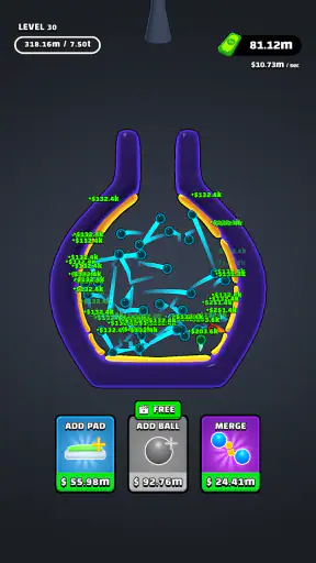 Balls Bounce - Merge & Bounce screenshot