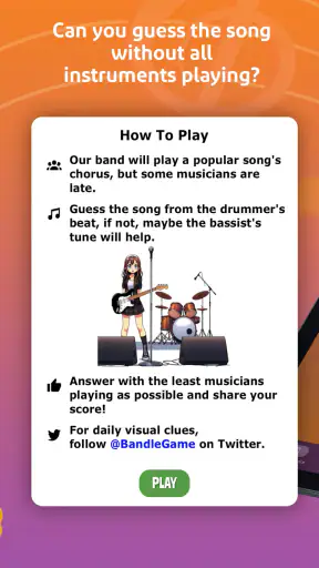 Bandle - Guess the song screenshot