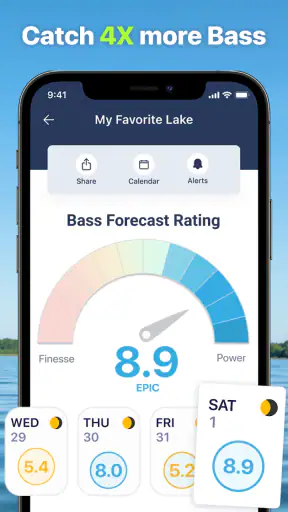BassForecast: Fishing Forecast screenshot