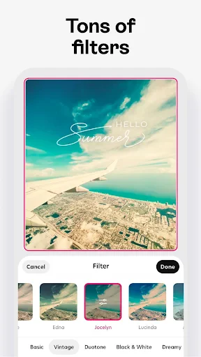 Bazaart AI Photo Editor Design screenshot