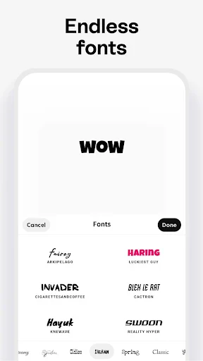Bazaart AI Photo Editor Design screenshot