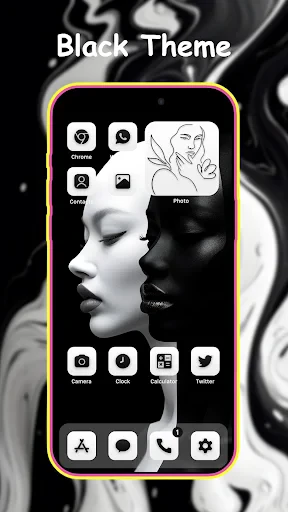 BeautyTheme: Icons & Widgets screenshot