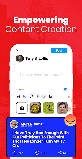 Beloud: News & Free Speech screenshot