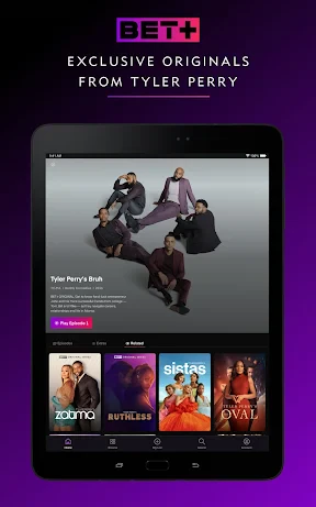 BET+ screenshot