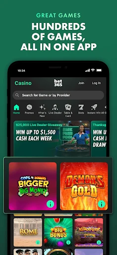 bet365 - Sportsbook & Casino screenshot