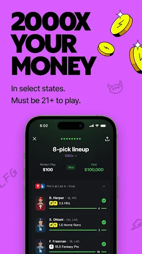 Betr Fantasy & Sportsbook screenshot
