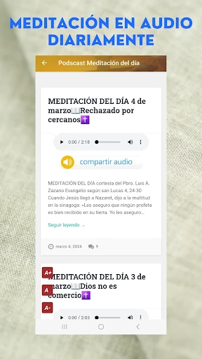 Biblia Católica en español screenshot