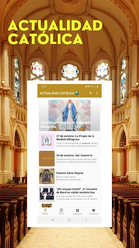 Biblia Católica en español screenshot