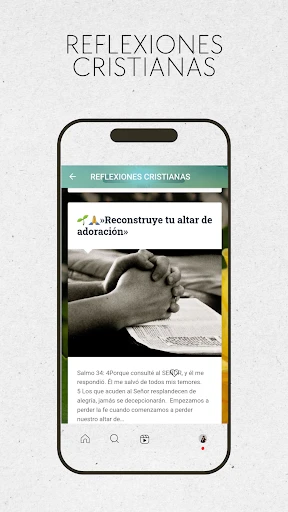 Biblia Reina Valera en español screenshot