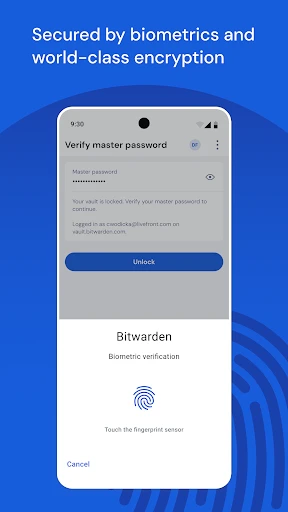 Bitwarden Password Manager screenshot