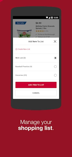 BJ's Wholesale Club screenshot