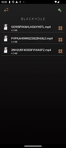 BlackHole screenshot