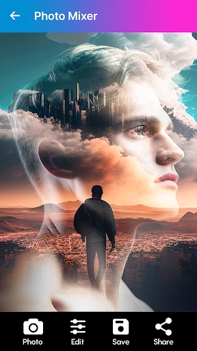 Blend Photos - Photo Blender screenshot