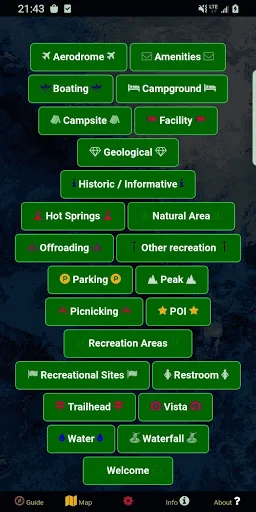 BLM Public Lands Map Guide USA screenshot