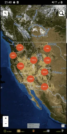 BLM Public Lands Map Guide USA screenshot