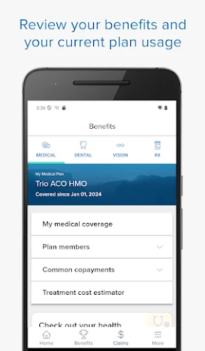 Blue Shield of California screenshot