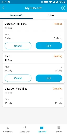 Blue Yonder Workforce screenshot