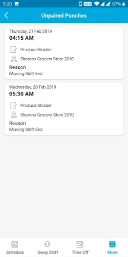 Blue Yonder Workforce screenshot