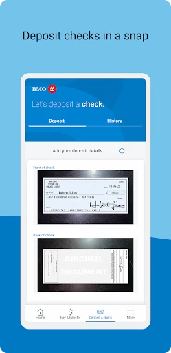 BMO Digital Banking screenshot