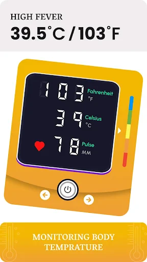 Body Temperature Fever Tracker screenshot