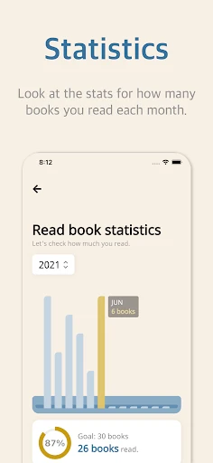 Bookmory - reading tracker screenshot