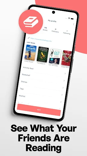Bookshelf-Your virtual library screenshot