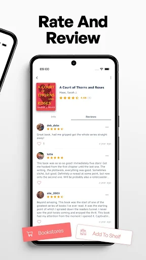 Bookshelf-Your virtual library screenshot