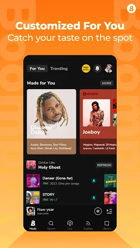 Boomplay: Music & Live Stream screenshot