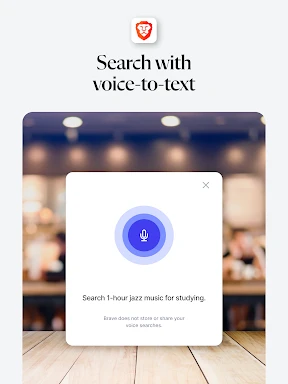 Brave Private Web Browser, VPN screenshot