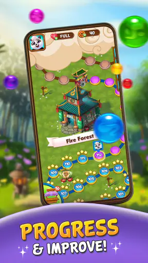 Bubble Shooter: Panda Pop! screenshot